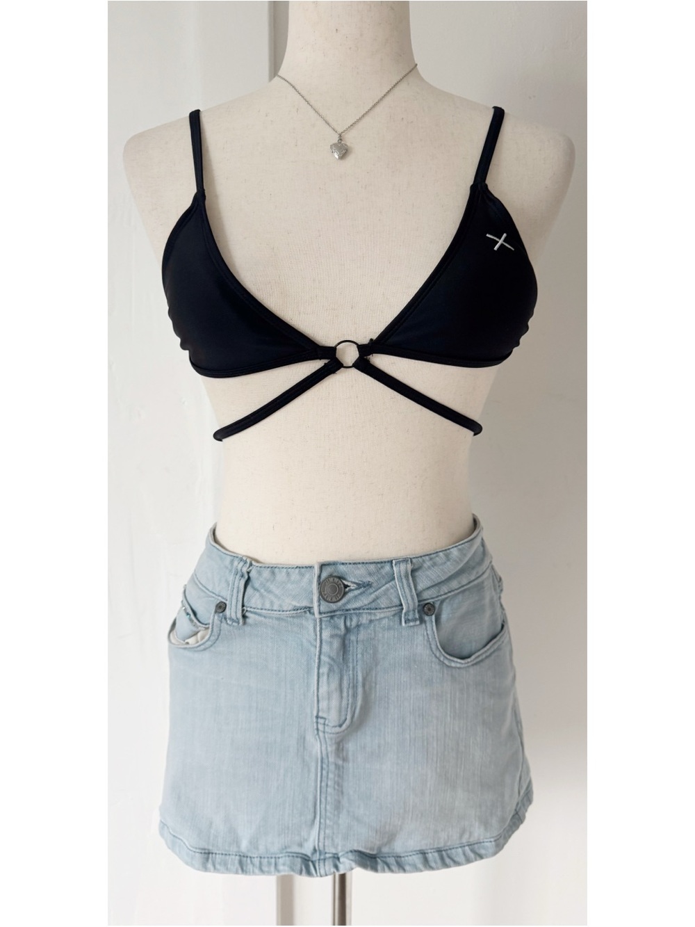 Boutine Los Angeles Black Swimwear Bikini Top